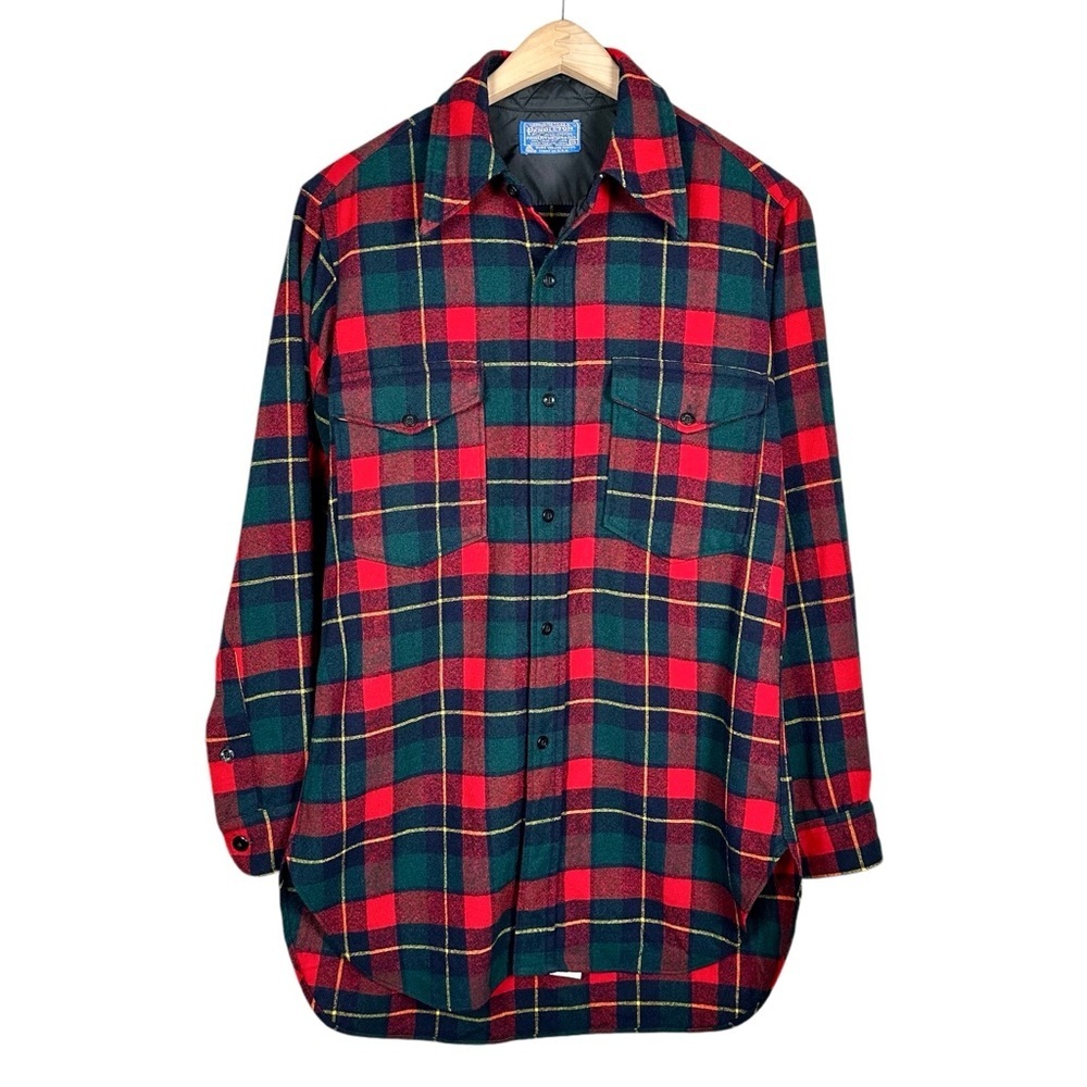 PENDLETON Vintage Plaid Wool Flannel